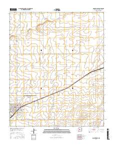 Mountainair 2017 topographic map thumbnail