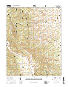 Mule Canyon 2017 topographic map thumbnail