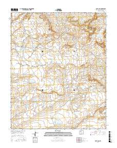 Mule Dam 2017 topographic map thumbnail