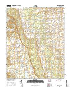 Narbona Pass 2017 topographic map thumbnail