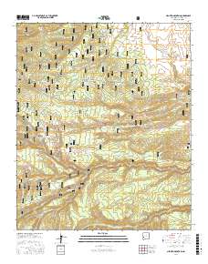 Negrito Mountain 2017 topographic map thumbnail