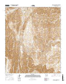 Nelson Canyon West 2017 topographic map thumbnail
