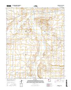 Newcomb SE 2017 topographic map thumbnail