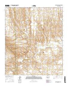 Nichols Canyon 2017 topographic map thumbnail