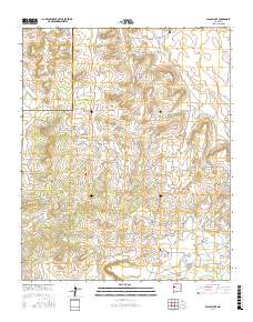 Nicoll Lake 2017 topographic map thumbnail