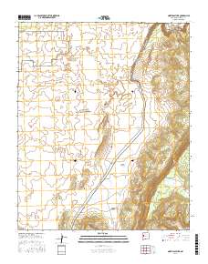 North Pasture 2017 topographic map thumbnail