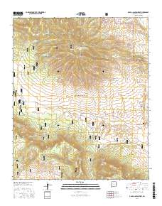 O Bar O Canyon West 2017 topographic map thumbnail