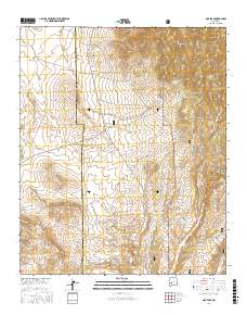 Oak Peak 2017 topographic map thumbnail