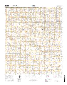 Oil Center 2017 topographic map thumbnail