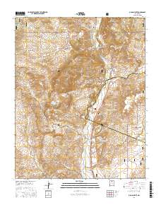 Ojo Caliente 2017 topographic map thumbnail