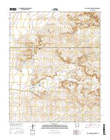 Ojo Caliente Reservoir 2017 topographic map thumbnail