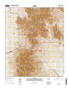 Organ 2017 topographic map thumbnail
