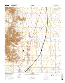 Orogrande North 2017 topographic map thumbnail