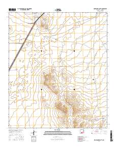 Orogrande South 2017 topographic map thumbnail