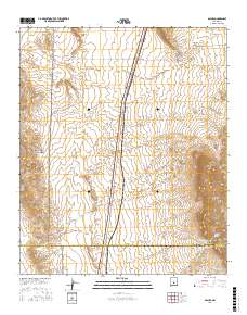 Oscura 2017 topographic map thumbnail