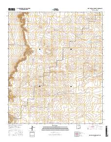 Owl Tank Canyon East 2017 topographic map thumbnail