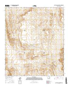 Owl Tank Canyon West 2017 topographic map thumbnail