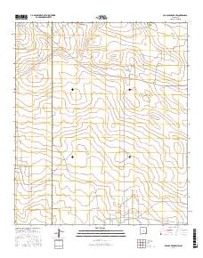 Paduca Breaks NW 2017 topographic map thumbnail