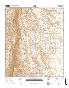 Palomas Gap 2017 topographic map thumbnail