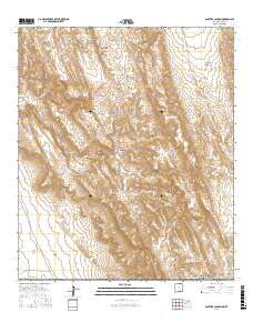 Panther Canyon 2017 topographic map thumbnail