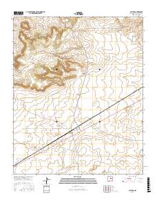 Pastura 2017 topographic map thumbnail