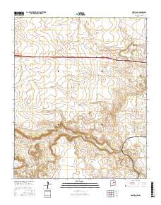 Pastura NE 2017 topographic map thumbnail