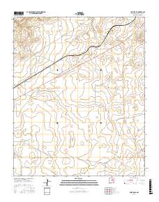 Pastura SE 2017 topographic map thumbnail