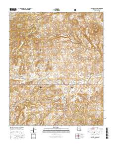 Pasture Canyon 2017 topographic map thumbnail