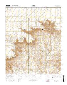 Peach Canyon 2017 topographic map thumbnail