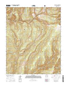 Pecos Falls 2017 topographic map thumbnail