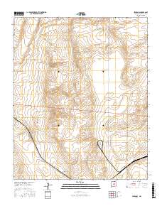 Pedernal 2017 topographic map thumbnail