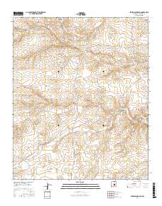 Pedernal Arroyo 2017 topographic map thumbnail