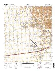 Picacho Mountain 2017 topographic map thumbnail