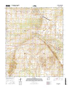 Pie Town 2017 topographic map thumbnail