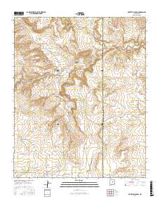 Pinavete Canyon 2017 topographic map thumbnail