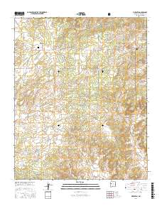 Pinehaven 2017 topographic map thumbnail