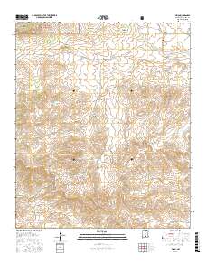 Pinon 2017 topographic map thumbnail