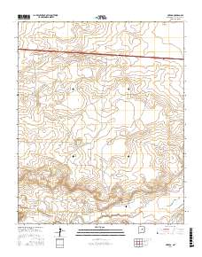 Pintada 2017 topographic map thumbnail