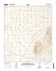Pipeline Canyon 2017 topographic map thumbnail