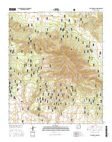 Pitchfork Canyon 2017 topographic map thumbnail