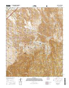 Placitas 2017 topographic map thumbnail