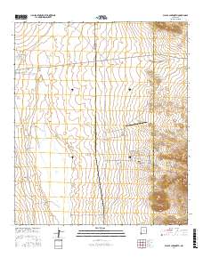 Playas Lake North 2017 topographic map thumbnail