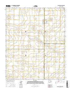 Pleasure Lake 2017 topographic map thumbnail