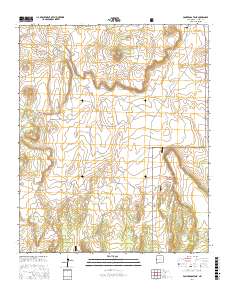 Ponderosa Tank 2017 topographic map thumbnail