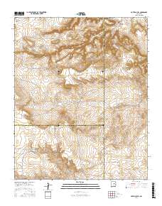 Potrillo Hill 2017 topographic map thumbnail