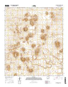 Potrillo Peak 2017 topographic map thumbnail