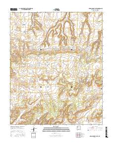 Hard Ground Flats 2017 topographic map thumbnail