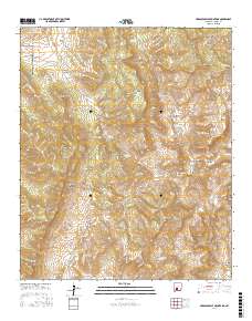 Hardscrabble Mountains 2017 topographic map thumbnail