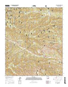Bell Canyon 2017 topographic map thumbnail