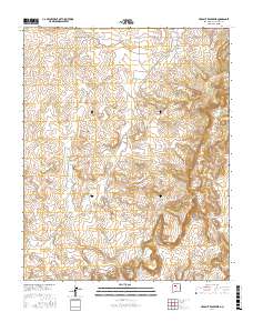 Headcut Reservoir 2017 topographic map thumbnail